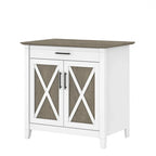 Secrétaire Key West avec meuble de rangement Bush Furniture
