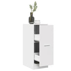 Meuble d'apothicaire XL blanc en bois d'ingénierie 30 x 41 x 77,5 cm