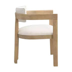 Ensemble de salle à manger rond moderne 5 pièces Christopher Knight Home Shankar avec chaises rembourrées en bois d'hévéa