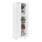 Armoire de rangement à deux portes pour salle de bains