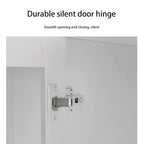 Armoire penderie avec miroir et tringle télescopique (gain de place)
