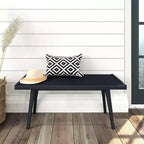 Banc d'entrée Plank+Beam, banc en bois massif pour chambre à coucher, couloir, porche, 105 cm
