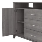 Meuble télé haut Somerset avec rangement par Bush Furniture