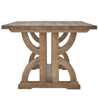Ensemble de salle à manger 7 pièces en bois recyclé Paloma Farmhouse par iNSPIRE Q Artisan