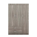 Armoire 3 portes avec 2 tiroirs