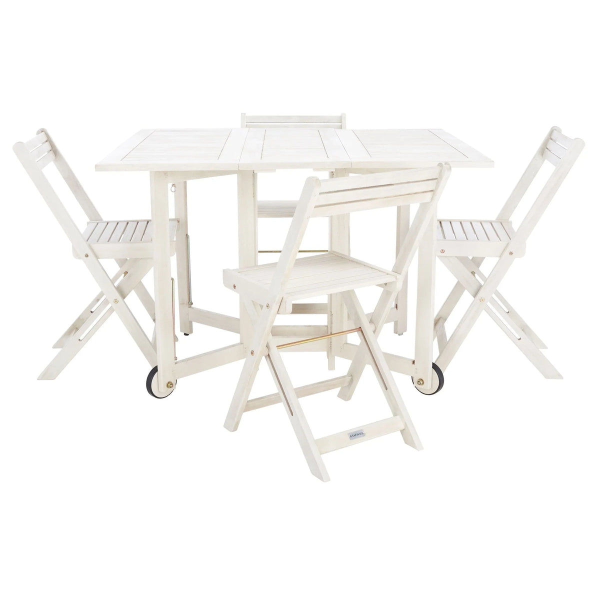 Ensemble de table à manger d'extérieur SAFAVIEH Outdoor Brandy 5 pièces - 43Lx35Px29H