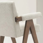 Tabouret de comptoir rembourré contemporain, unité