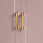 Armoire 2 portes avec tiroir - Mauve poudré