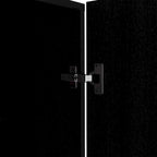 Armoire double rose FM Furniture avec tringle