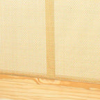 Cadre de lit plateforme en bois au design moderne et bohème, avec tête de lit en rotin, par Christopher Knight Home Callahan