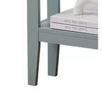 Console étroite avec étagères pour entrée, couloir ou salon