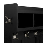 Ensemble de rangement complet Woodland avec porte-manteau par Bush Furniture
