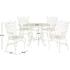 Ensemble de patio 5 pièces Thessaly - Intérieur/extérieur - PAT5003 - Safavieh