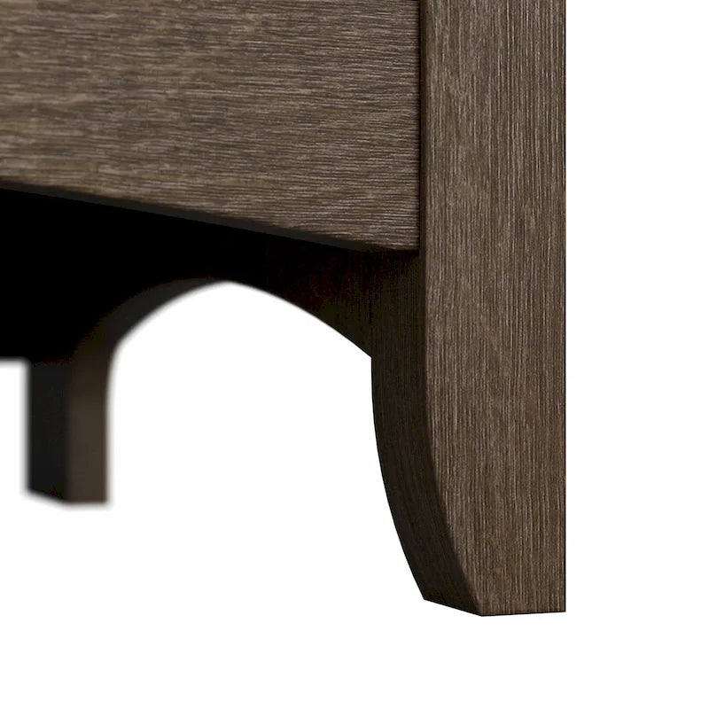 Bibliothèque haute Salinas à 5 étagères (Lot de 2) par Bush Furniture
