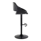 LumiSource Lot de 2 tabourets de bar réglables Fabrico en PU