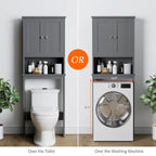 Meuble de Rangement au-dessus des Toilettes