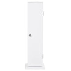 Meuble de rangement vertical blanc pour salle de bain - 7,75*7,75*25,75