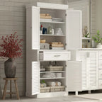 30 Portes d'armoire de salle de bain, Armoire de rangement, Meuble bas en bois