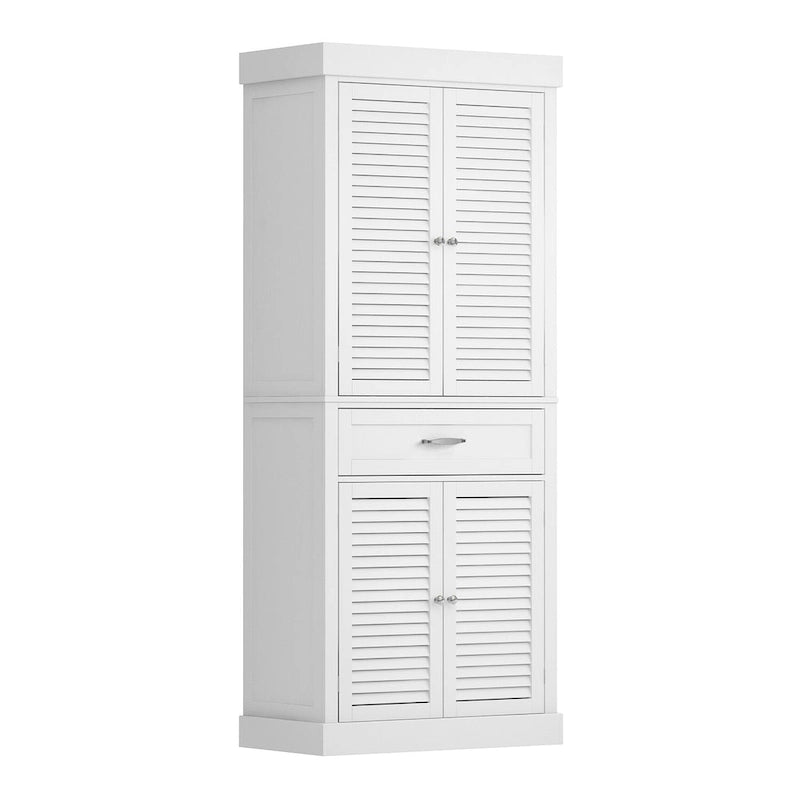 30 Portes d'armoire de salle de bain, Armoire de rangement, Meuble bas en bois