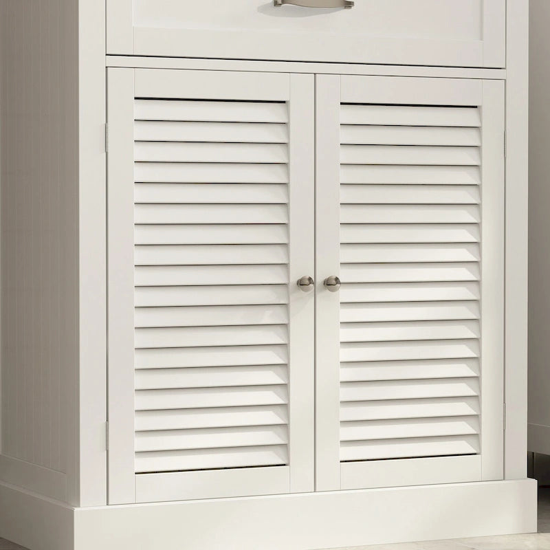 30 Portes d'armoire de salle de bain, Armoire de rangement, Meuble bas en bois
