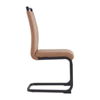 Chaises de salle à manger modernes en similicuir PU, lot de 4