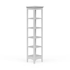 Colonne de rangement à linge autoportante – 13L x 15P x 63H