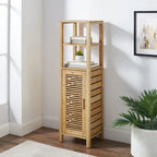 Meuble central en bambou