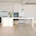 Table à manger élévatrice Hitow Modern 110W avec 3 hauteurs mémorisables, hauteur maximale de 47 pouces, capacité de charge de 150 lb, utilisation intuitive, îlot de cuisine/bar à petit-déjeuner