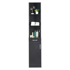 Meuble haut de salle de bain 1 porte 1 tiroir 3 compartiments