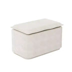 Canapé-lit gigogne 3-en-1 King Size Whisen Velvet et canapé convertible avec pouf mobile, design capitonné