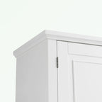 Meuble de rangement pour salle de bain avec portes et tiroir