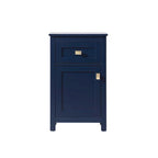 Indigo Home 18 Inch Bathroom Storage Freedstanding Cabinet