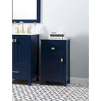 Meuble de salle de bain autoportant de 45 cm