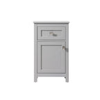 Meuble de salle de bain autoportant de 45 cm