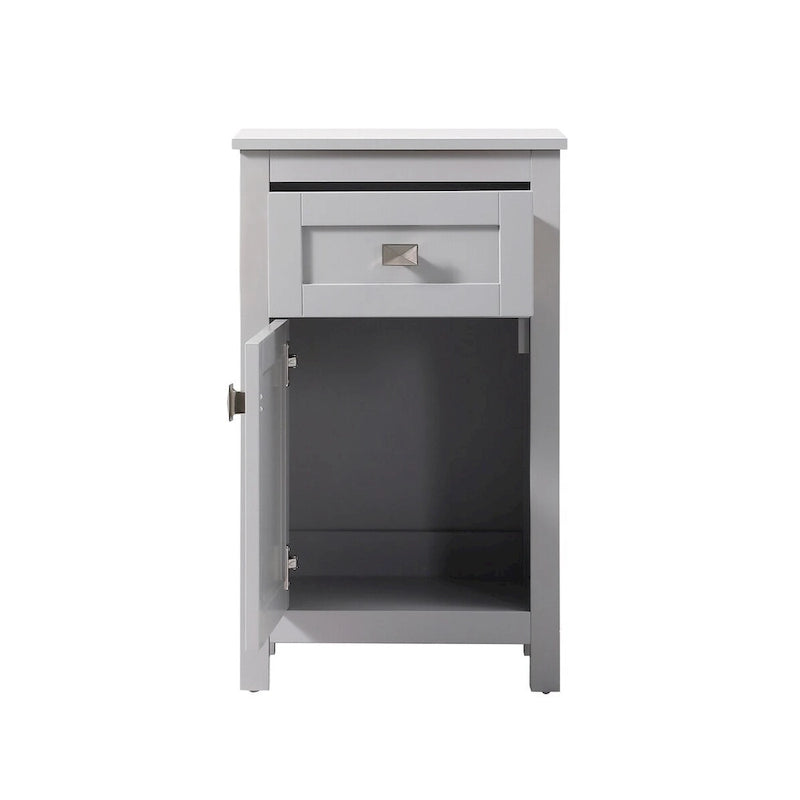 Meuble de salle de bain autoportant de 45 cm