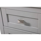 Meuble de salle de bain autoportant de 45 cm