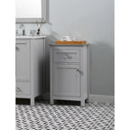 Meuble de salle de bain autoportant de 45 cm