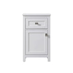 Meuble de salle de bain autoportant de 45 cm