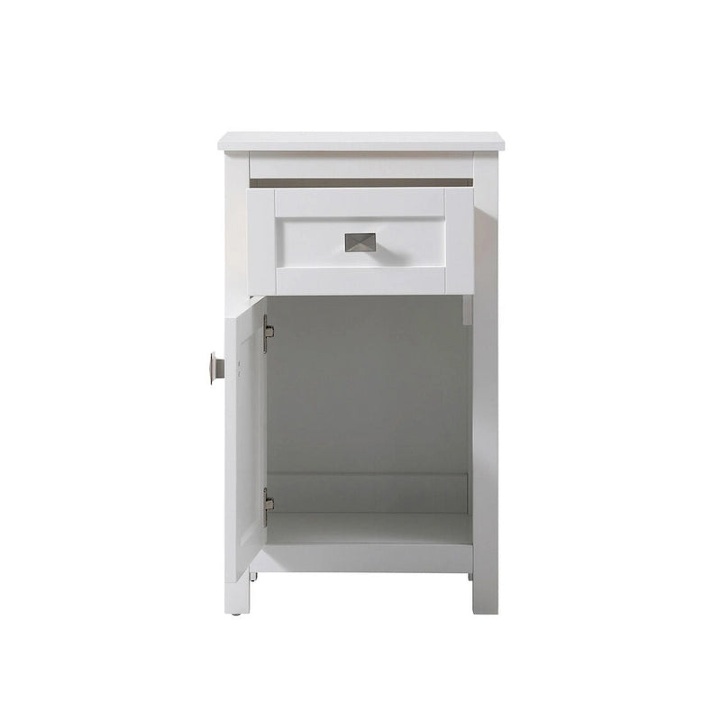 Meuble de salle de bain autoportant de 45 cm