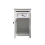 Meuble de salle de bain autoportant de 45 cm