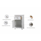 Meuble de salle de bain autoportant de 45 cm
