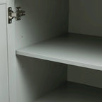 Armoire de rangement avec portes et trois tiroirs, 81 cm (32 po) l. x 183 cm (72 po) H