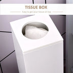 Meuble de rangement pour papier toilette, meuble d'angle au sol avec portes et étagères