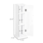 Meuble de rangement pour papier toilette, meuble d'angle au sol avec portes et étagères