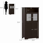 Meuble de rangement de salle de bain - 11,78P x 23,6L x 50,4H