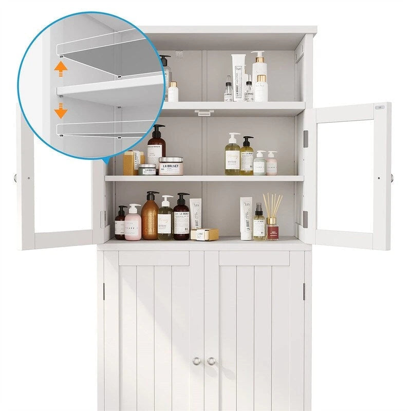 Meuble de rangement de salle de bain - 11,78P x 23,6L x 50,4H