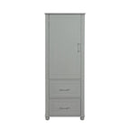 Meuble de rangement haut de salle de bain, Armoire de rangement sur pied