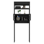Organisateur de rangement pour WC avec portes et étagères