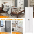 Meuble de rangement à deux portes pour salle de bain - 23,30L * 16,90l * 71,20H