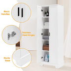 Meuble de rangement à deux portes pour salle de bain - 23,30L * 16,90l * 71,20H